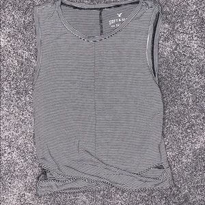 American eagle striped tank top